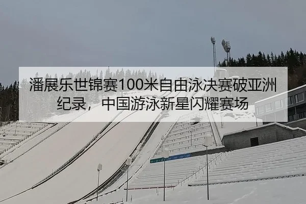 潘展乐世锦赛100米自由泳决赛破亚洲纪录，中国游泳新星闪耀赛场